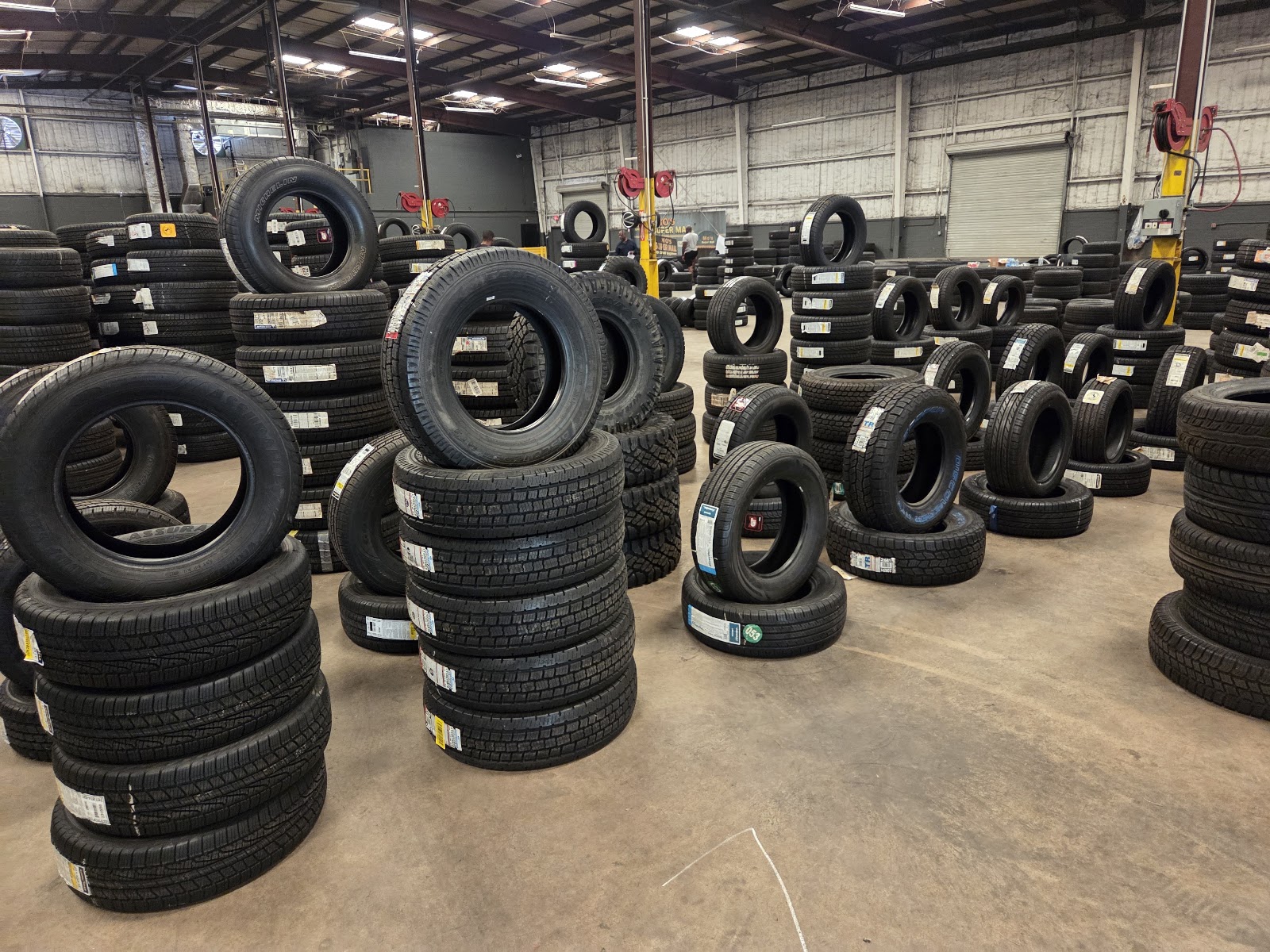 Zion Mobile Tire Services — on-site tire service at a customer location